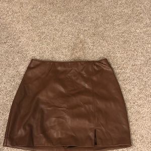 Brown skirt